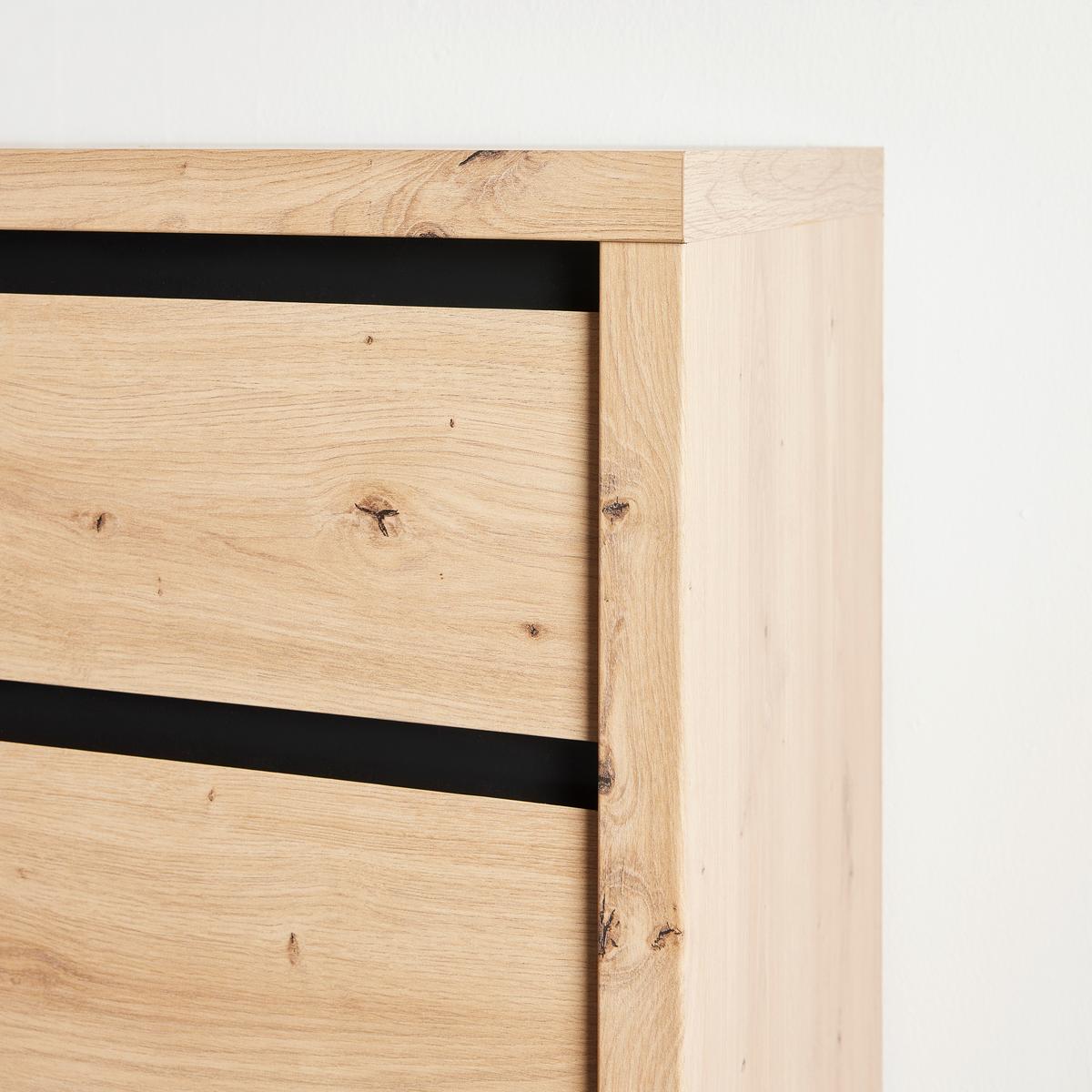 Sideboard Larios in Eichefarben - Schwarz/Eiche Artisan, MODERN, Holzwerkstoff (143/91/40cm) - Mömax