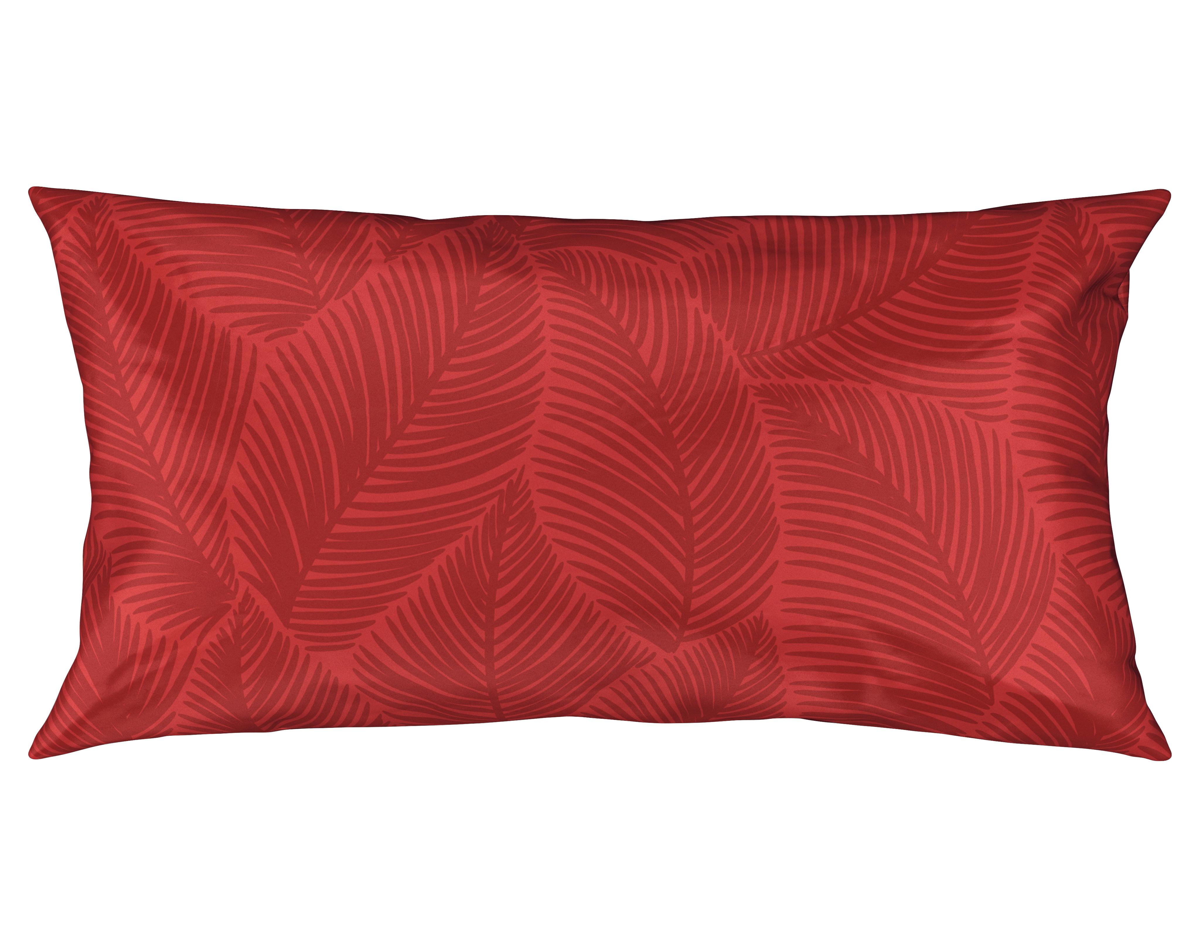 Kissenhülle Alex Design in Terra Cotta ca. 40x80cm - Terracotta, MODERN, Textil (40/80cm) - Premium Living