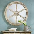 Spiegel Drive Ø/h ca. 80x5 cm - Weiß, Glas/Holz (80/5cm) - Mömax modern living Spiegel Drive Ø/h ca. 80x5 cm - Weiß, Glas/Holz (80/5cm) - Mömax modern living