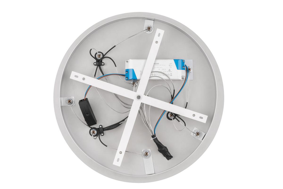 LAMPA WISZĄCA LED STAFFORD *DK* - kolor mosiężny/kolor chromowy, Basics, metal (50/150cm) - Dieter Knoll