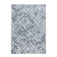 Webteppich Naxos Silberfarben ca. 140x200cm - Silberfarben, Design, Textil (140/200cm)