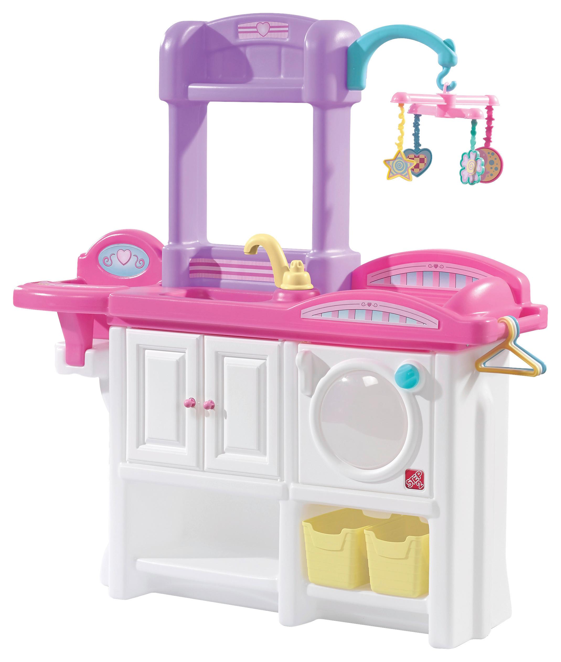 Kinderspielset Love & Care - Rosa, Basics, Kunststoff (80/25/94,5cm) - Ambia Garden