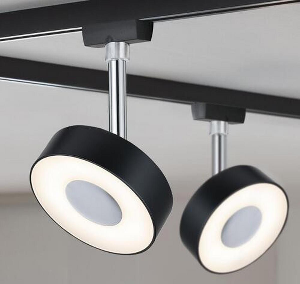 Schienensystem-Stableuchte Urail Spot Circle max. 5 Watt - Design (9,8/14,7/5,0cm) - Paulmann
