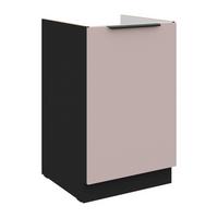 Masca chiuveta bucatarie ARONA - bej/negru, Modern, material pe bază de lemn (50/82/52cm)
