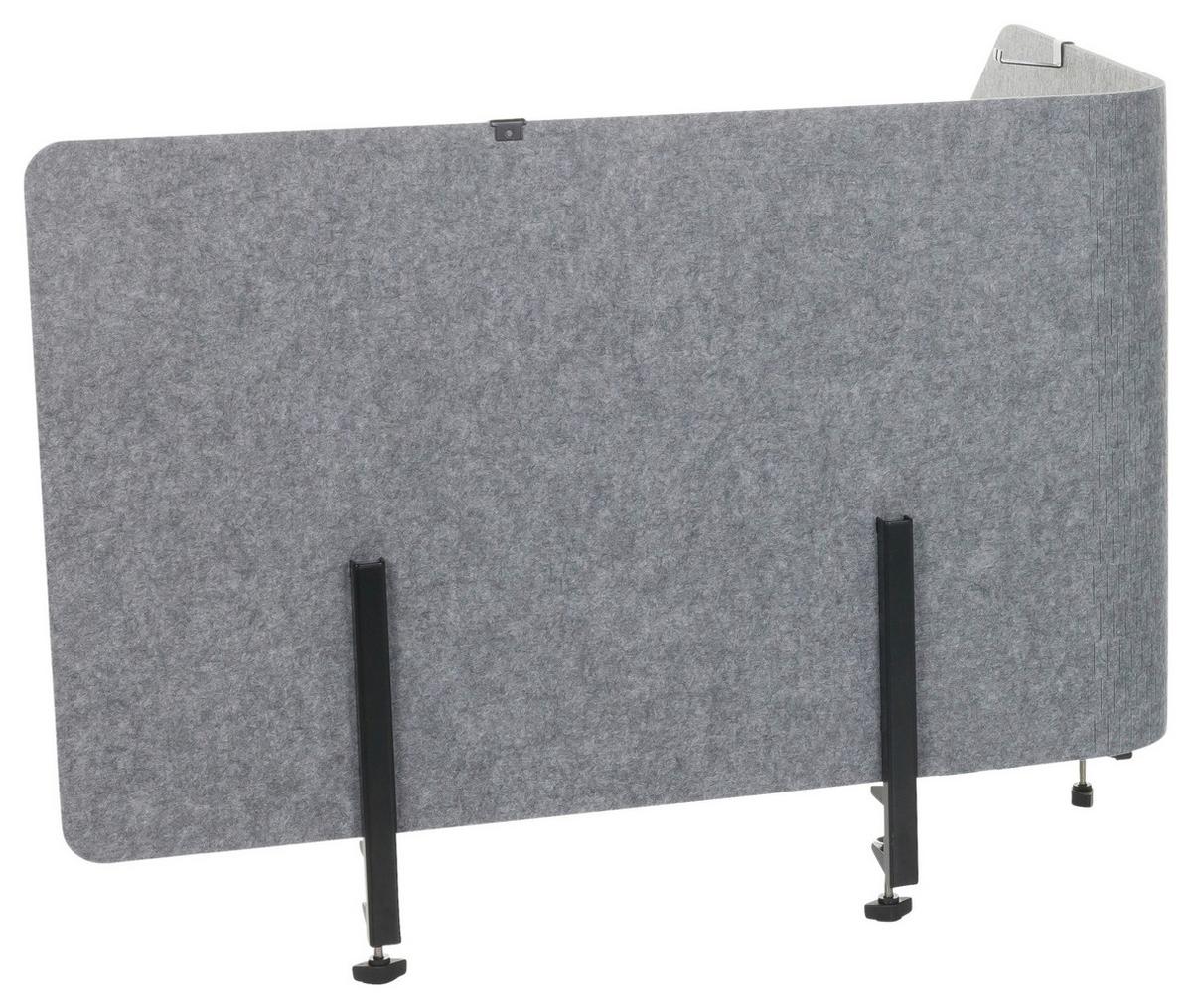 Pregradna Stena Flexmiut T Top, Siva - siva, Basics, kovina/umetna masa (160/50/1cm) - MID.YOU