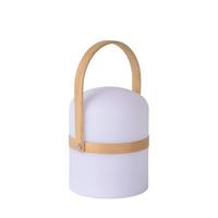 Led-aussenleuchte 06800/03/31 Joe - Hellbraun/Weiss, Basics, Holz/Kunststoff (14.5/26.5cm) - Lucide