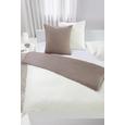 Bettwäsche Belinda ca. 200x200cm - Creme/Grau, Textil (200/200cm) - PREMIUM LIVING