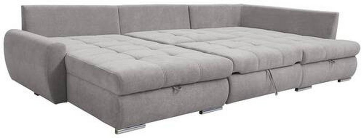 Coltar CANION - fango, Design, textil (174/322/173cm) - Modern Living