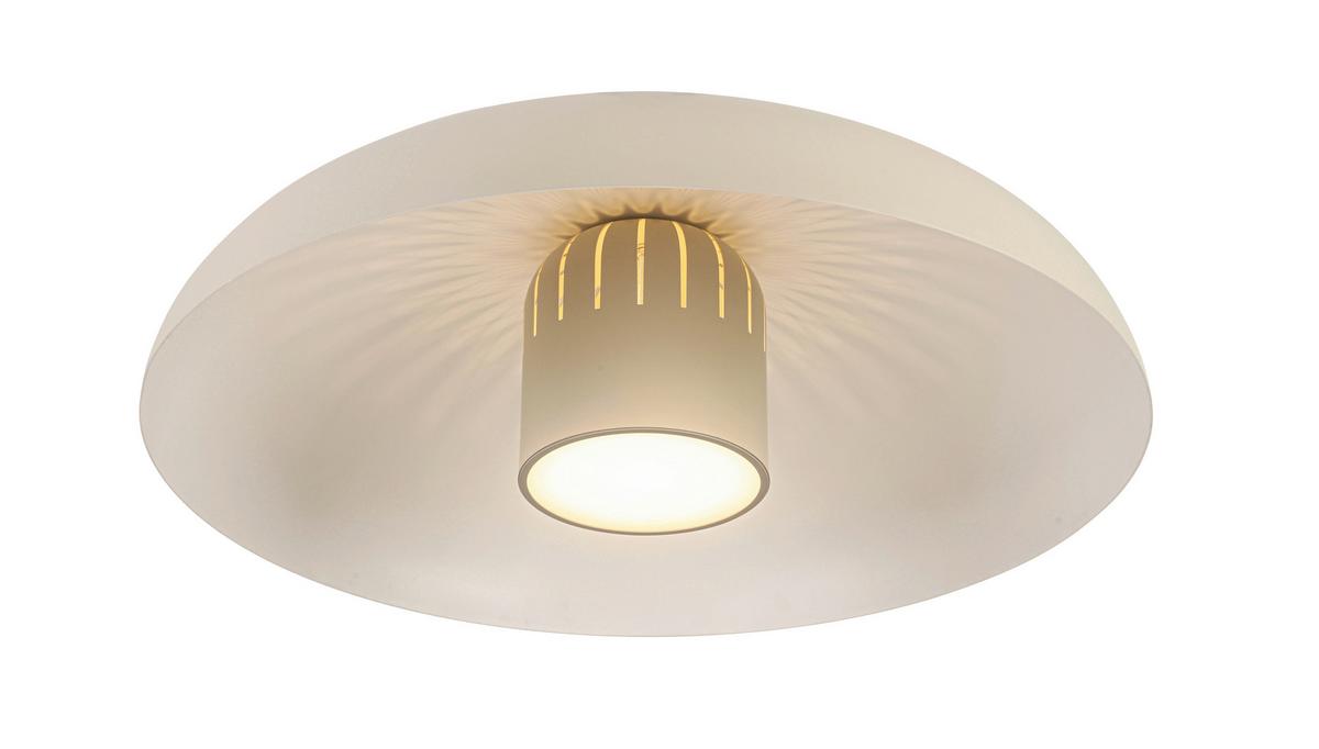 LAMPA SUFITOWA LED LOUIS *DK* - szary, Design, tworzywo sztuczne/metal (60/21,5cm) - Dieter Knoll