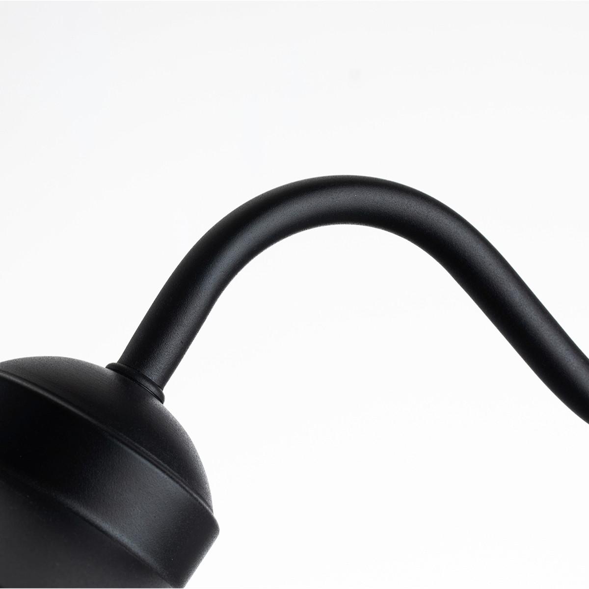 Kültéri Falilámpa Klampenborg-Pir-Bk - fekete, Design, üveg/fém (42/27.5/25.5cm) - Elstead Lighting