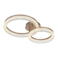 LED-Deckenleuchte Martin Cappuccino max. 30 Watt - Cappuccino, MODERN, Kunststoff/Metall (41,5/62/14,5cm) - Mömax