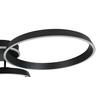 LED-TAKLAMPA STAR - svart, Modern, metall/plast (64,5/74,5/14cm) - Mömax