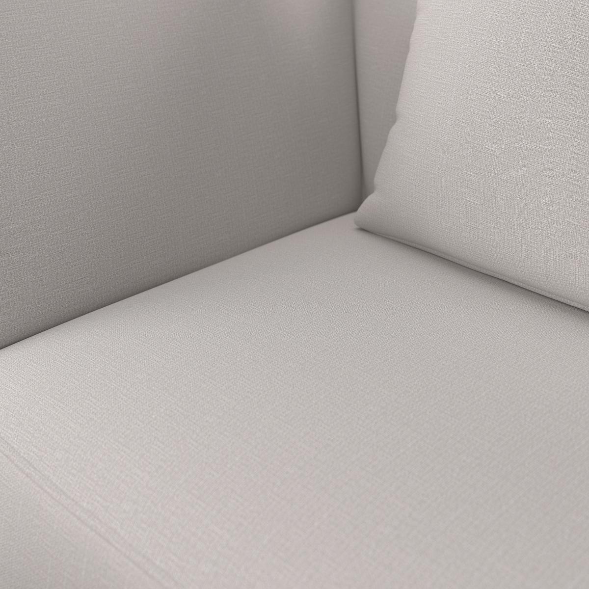 Loungegarnitur Andonia Hellgr. Outdoorstoff/Metall +Abdeckung - Hellgrau/Grau, MODERN, Textil/Metall (227/72/85cm) - Bessagi Garden