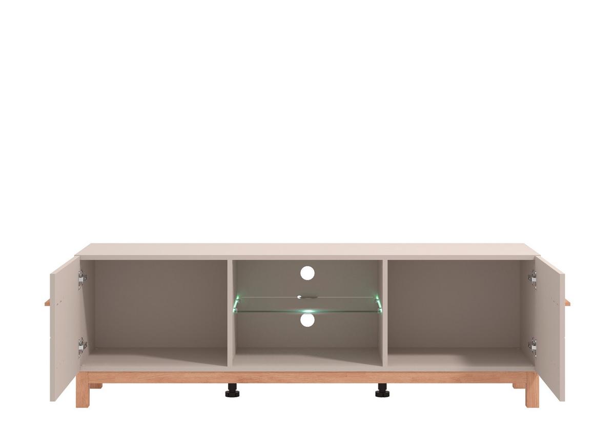 TV-Element Essex Ksm Kaschmir/Eiche Artisan - Kaschmir/Eiche Artisan, MODERN, Holzwerkstoff (154/50/41cm) - P & B