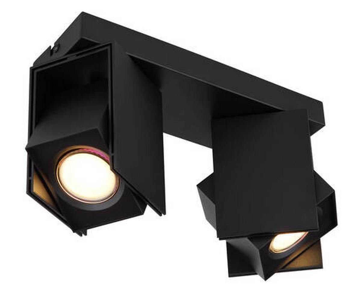 Strahler Rory in Schwarz max. 5 Watt - Schwarz, Design, Metall (25,6/8,4/15,7cm) - Globo