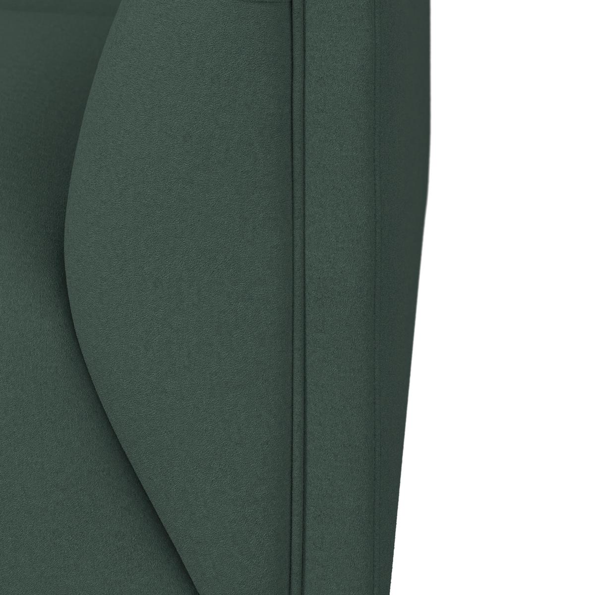 Zofa Hevi, Zelena - črna/zelena, Moderno, umetna masa/tekstil (197/73/86cm) - Bessagi Home