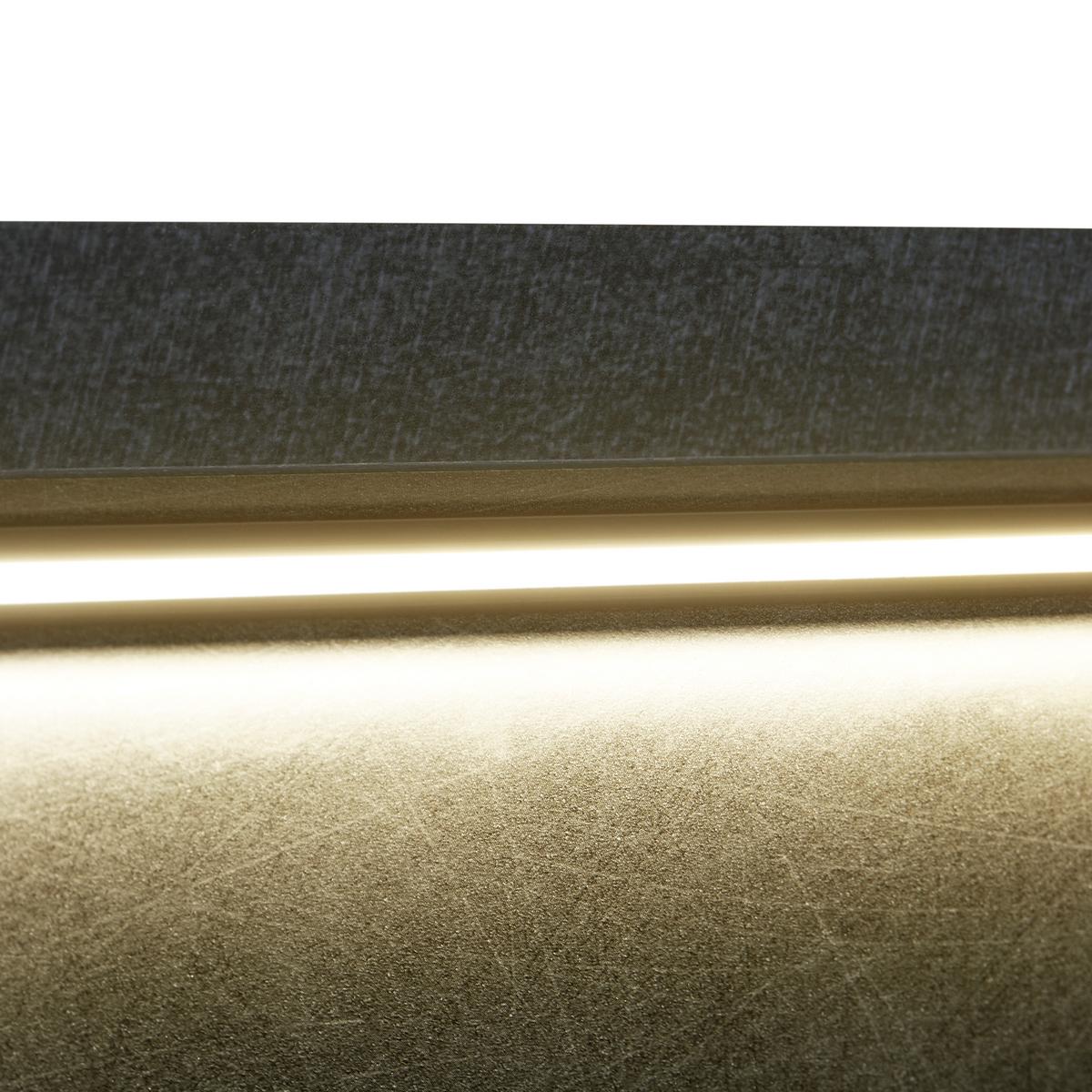 Garderobna Klop Alassio, Bela, Temno Siva, Led - barve kroma/črna, Moderno, kovina/umetna masa (85/51,5/37,6cm) - Mömax