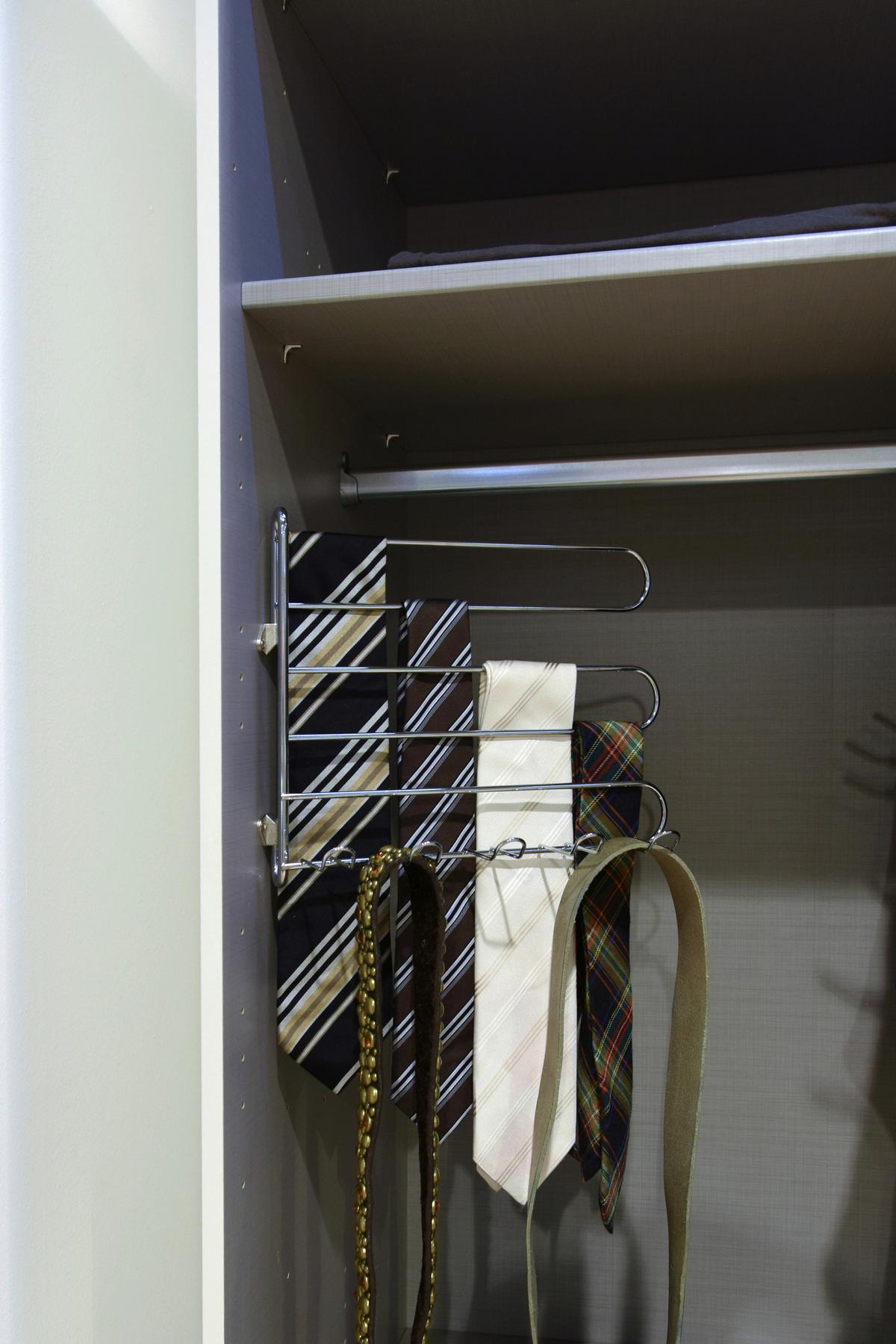 Držač Kravata Level 36 Cm - boje kroma, Design, metal (5/27/30cm) - Premium Living