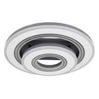 Led Stropna Svjetiljka Jack - bijela/crna, Design, metal/plastika (50/11,5cm) - Globo