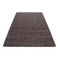 Hochflorteppich Life Taupe ca. 80x250cm - Taupe, KONVENTIONELL, Textil (80/250cm) - Novel