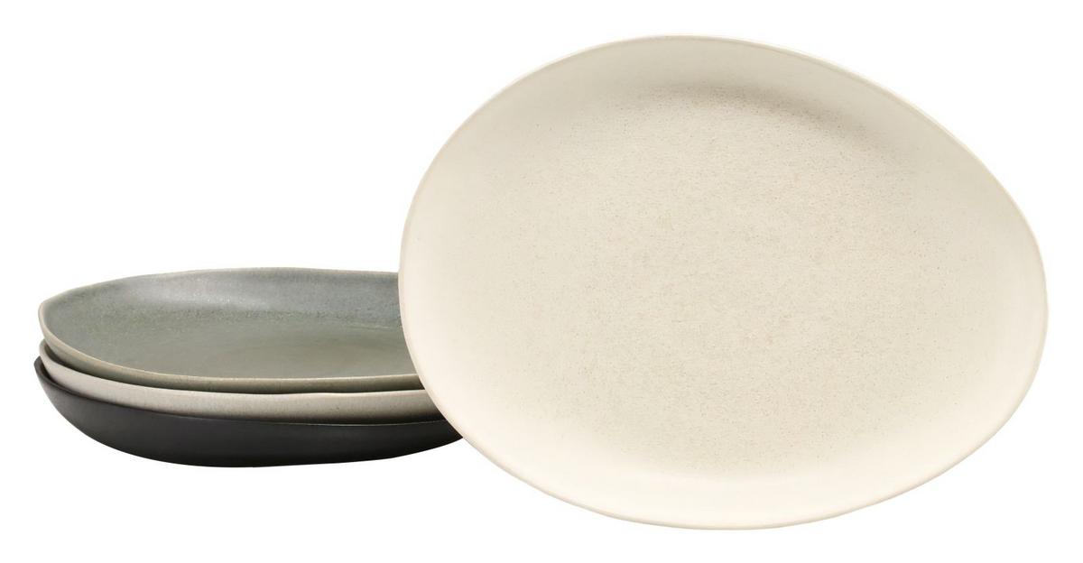 Set Krožnikov Pietra Bunt, 4-Delni - večbarvno, Basics, keramika (20/27cm)