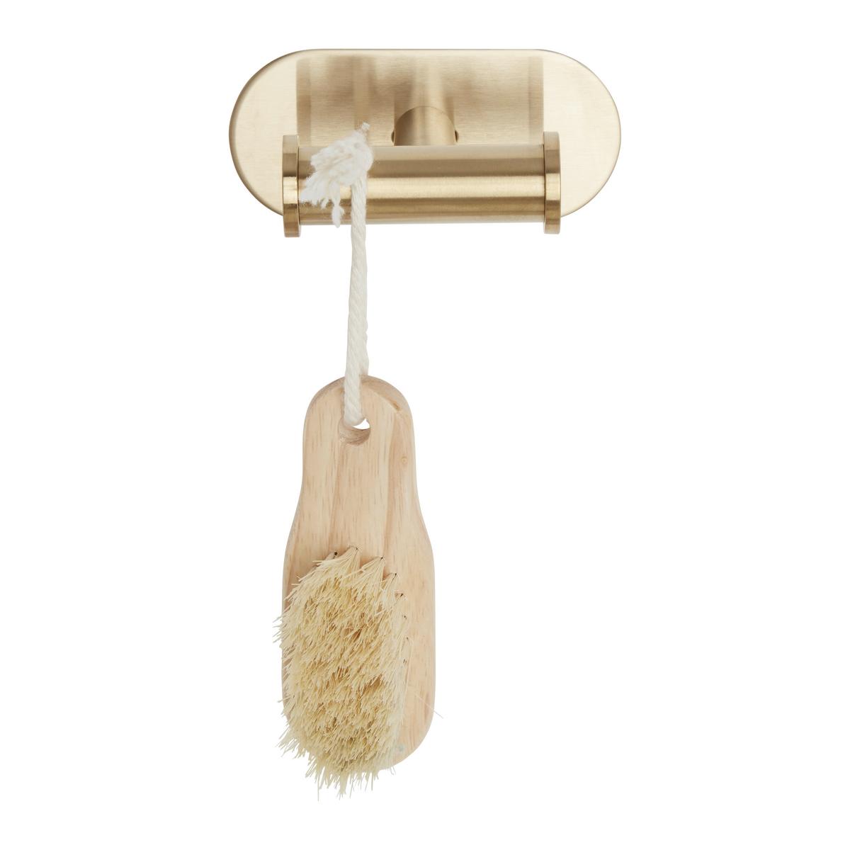 Doppelhaken in Goldfarben - Goldfarben, Lifestyle, Metall (10/4,5/6,5cm) - Mömax