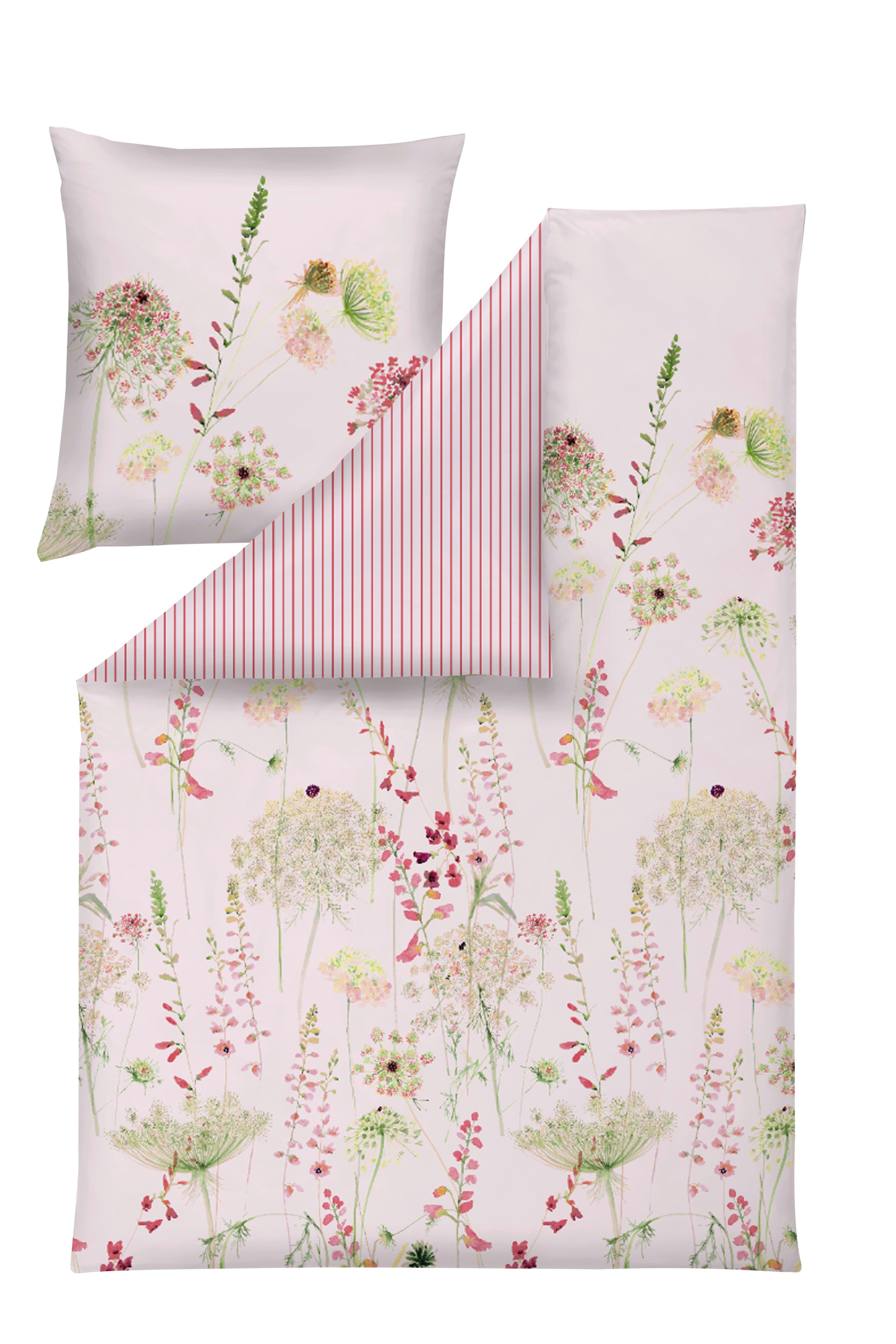POŚCIEL MEADOW - różowy, Design, tkanina (135/200cm) - Estella