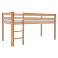 MITTELHOHES BETT ALEX - Buchefarben, Design, Holz (90/200cm) MITTELHOHES BETT ALEX - Buchefarben, Design, Holz (90/200cm)
