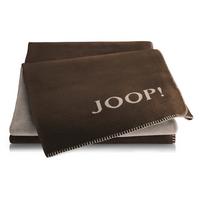 KOC DOMOWY JOOP! UNI-DOUBLEFACE - szarobrązowy/mokka, Basics, tkanina (150/200cm) - Joop!