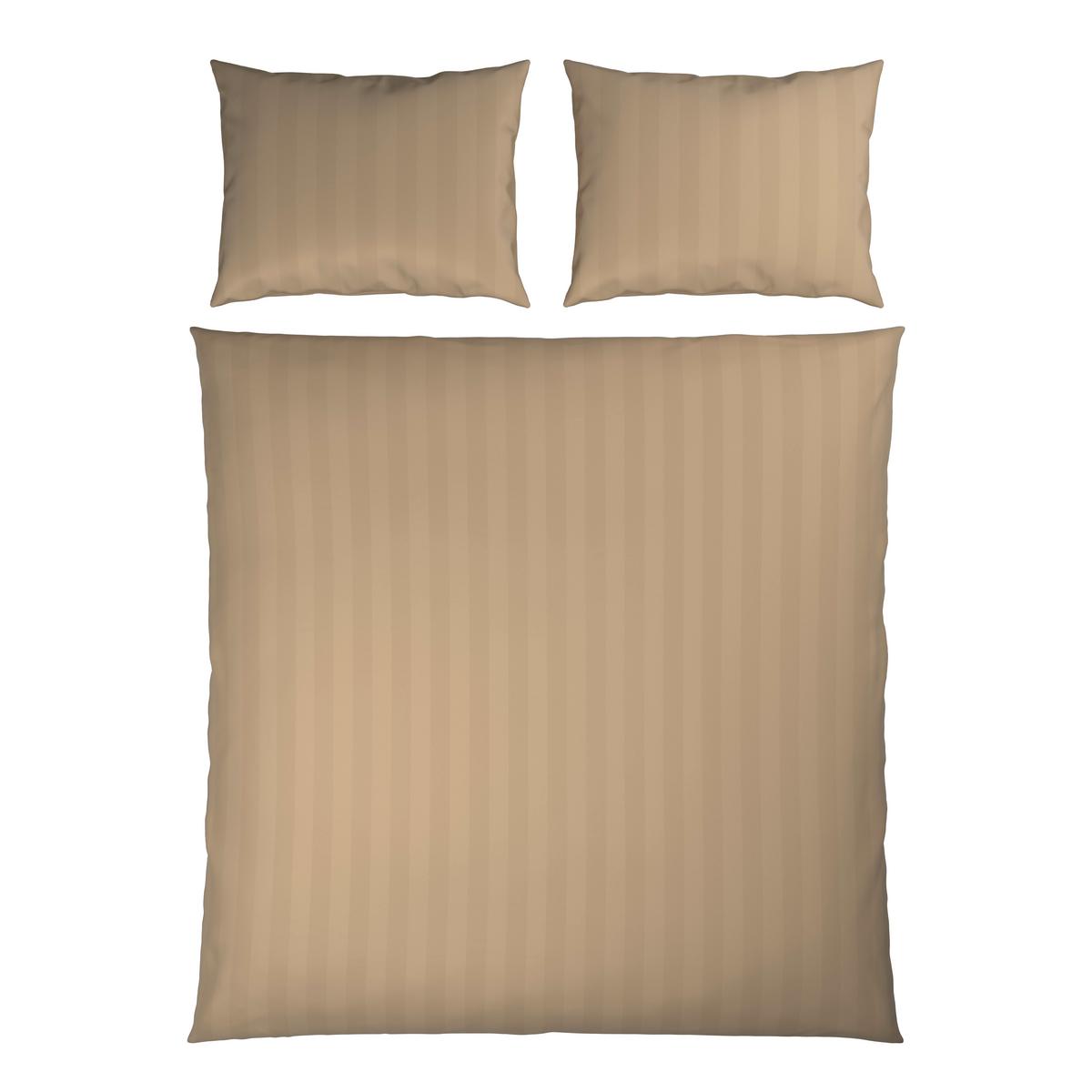 Posteljnina Xenia Streif Xxl, Bež, 2x60/80, 200/200 - bež, Moderno, tekstil (200/200cm) - Premium Living