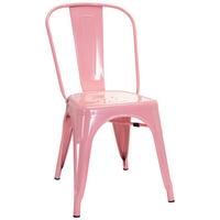 Stol Vantaggio Comfort, Roza - roza, Basics, kovina (44/84/54cm) - MID.YOU