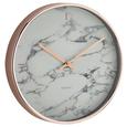 Uhr Priya ca.ø30,4cm - Weiß/Grau, MODERN, Glas/Kunststoff (30,4cm) - Mömax modern living Uhr Priya ca.ø30,4cm - Weiß/Grau, MODERN, Glas/Kunststoff (30,4cm) - Mömax modern living