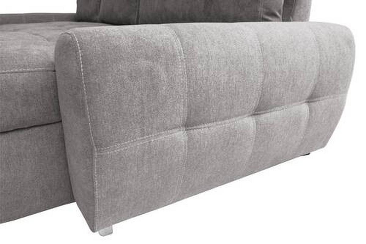 Coltar extensibil SOLAR - fango/alb, Design, textil (277/175cm) - Modern Living
