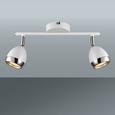 Strahler Nantes, max. 3 Watt - Chromfarben/Weiß, LIFESTYLE, Kunststoff/Metall (25/15,5cm) - MÖMAX modern living
