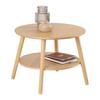 SOFFBORD FREDDY - naturfärgad, Modern, trämaterial/trä (60/43cm) - Mömax