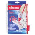 Wischbezug Spray&clean Ersatz Rot/Weiß - Rot/Weiß, MODERN, Textil (25/24/15,6cm) - VILEDA