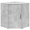 Eckkommode Multistauraum Betonoptik - Anthrazit/Schwarz, MODERN, Holzwerkstoff/Kunststoff (71,5/83/71,5cm) - Mömax