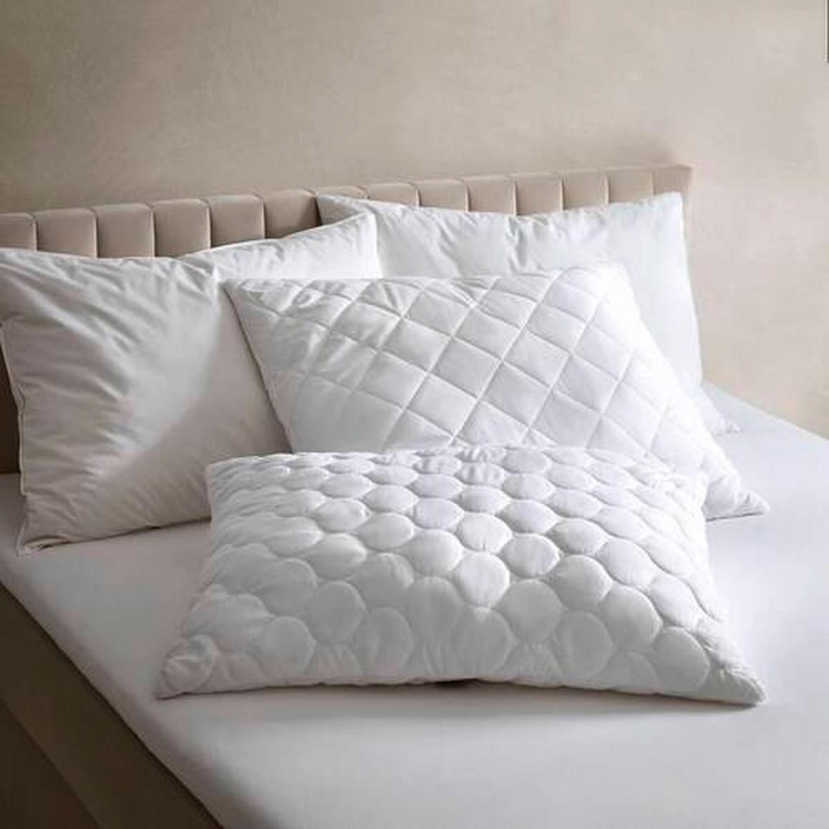 3 Kamrás Párna Marion 70/90 - fehér, textil/természetes anyagok (70/90cm) - Premium Living