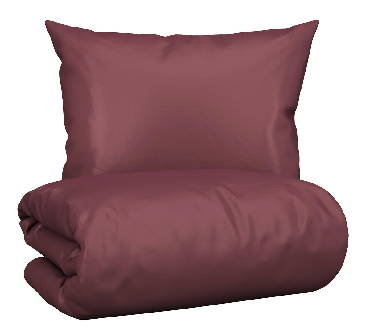 Ágyneműhuzat-garnitúra Alex Uni - szeder, Modern, textil (140/200cm) - Premium Living