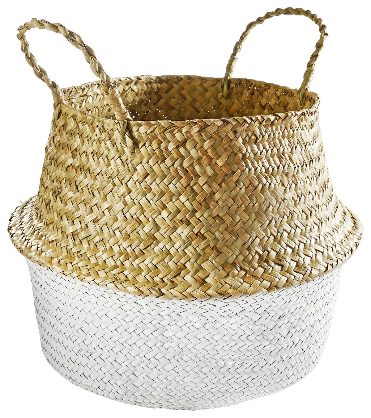 KOSZ GMA08-17B162 - kolor naturalny, Basics, materiały naturalne (34/30cm) - Ambia Home