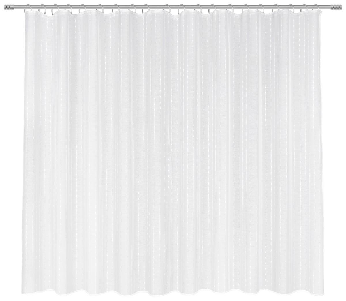 Fertigstore Lisa Store 2 ca. 300x175cm - Weiß, ROMANTIK / LANDHAUS, Textil (300/175cm) - Modern Living
