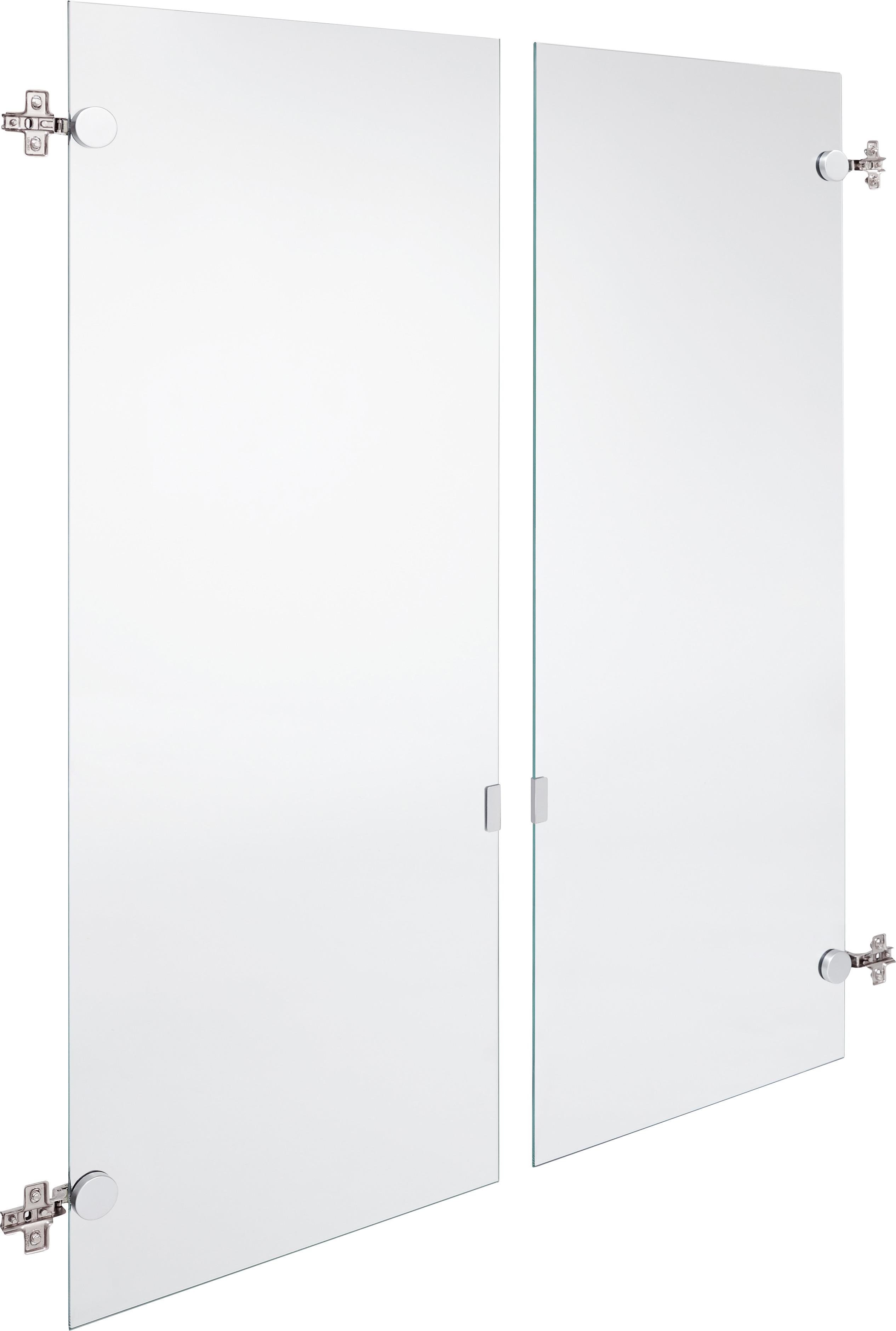 Türenset aus Glas - Klar, Modern, Glas (75,6/102,3cm) - Mömax