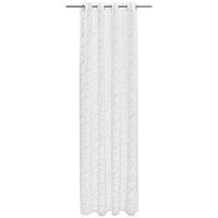 ZASŁONA NA PRZELOTKACH GRAPHIK - biały, Design, tkanina (140/245cm) - Esposa