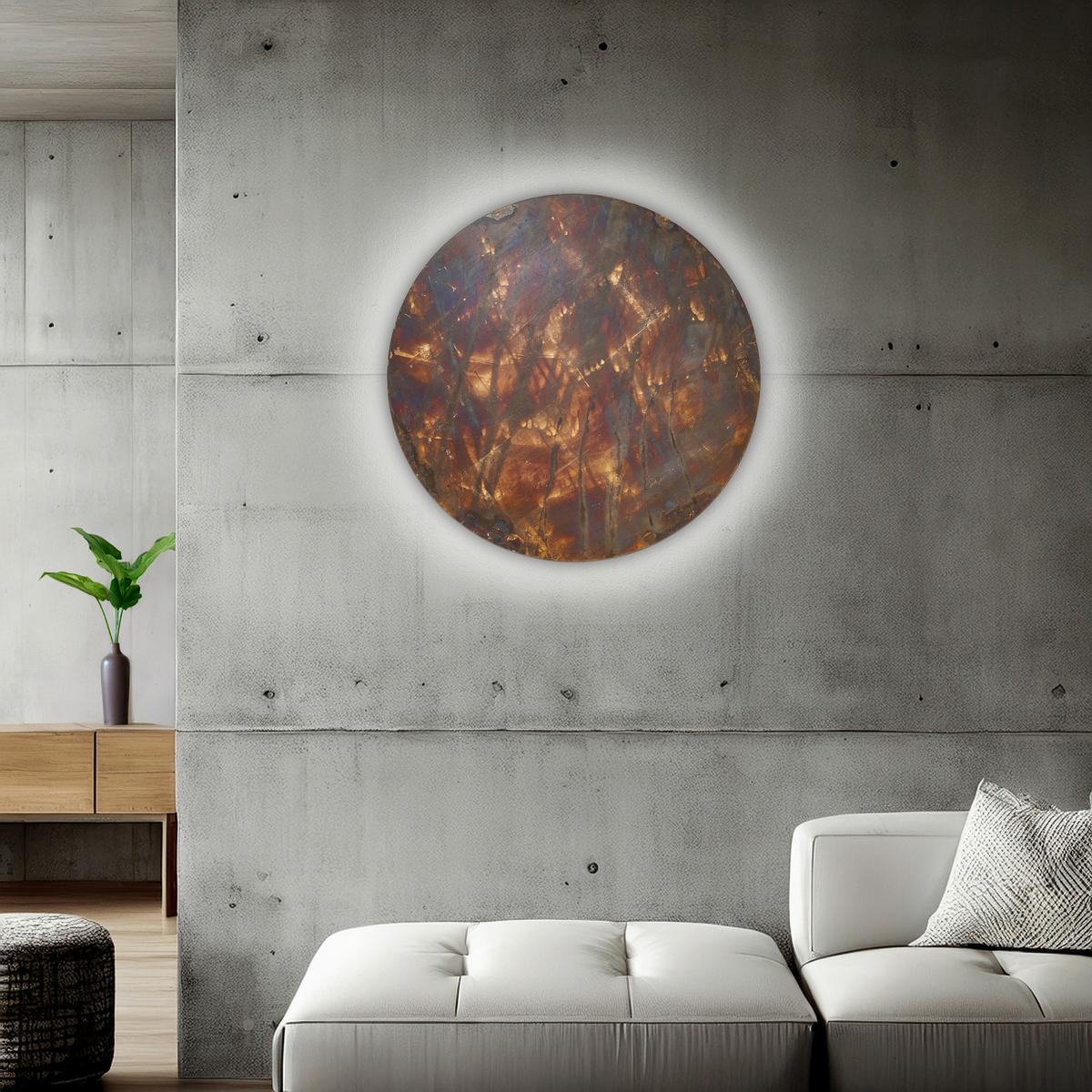 KINKIET LED 661.33 LUNA - różnokolorowy, Lifestyle, metal (60cm) - Ambiente