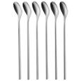 Latte-macchiato-löffel Sara - Edelstahlfarben, KONVENTIONELL, Metall (21cm) - premium living