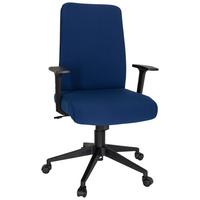 Pisarniški Stol Cosio I, Modra - modra/črna, Moderno, umetna masa/tekstil (65/120/62cm) - MID.YOU