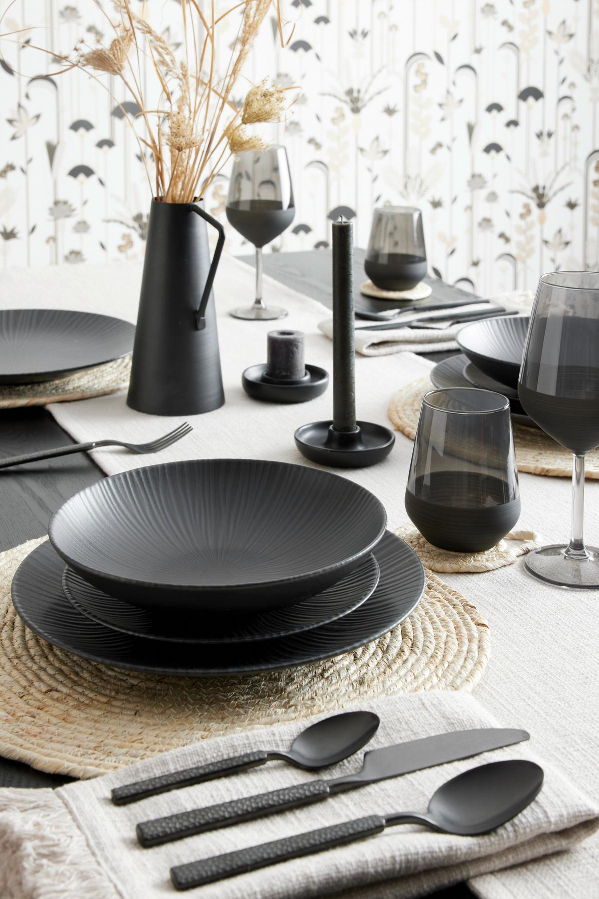 Weinglas Black ca. 490ml - Schwarz, Modern, Glas (6,4/22cm) - Mömax