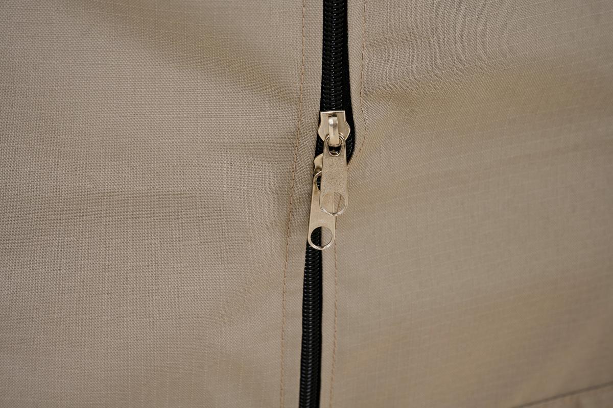 Aufbewahrungstasche Beige mit Reißverschluss - Beige, MODERN, Kunststoff (32/50/125cm) - Siena Garden