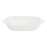 Auflaufform Ruki - S Weiss - Weiss, Konventionell, Keramik (19.5/13.1/4.5cm) - Mömax