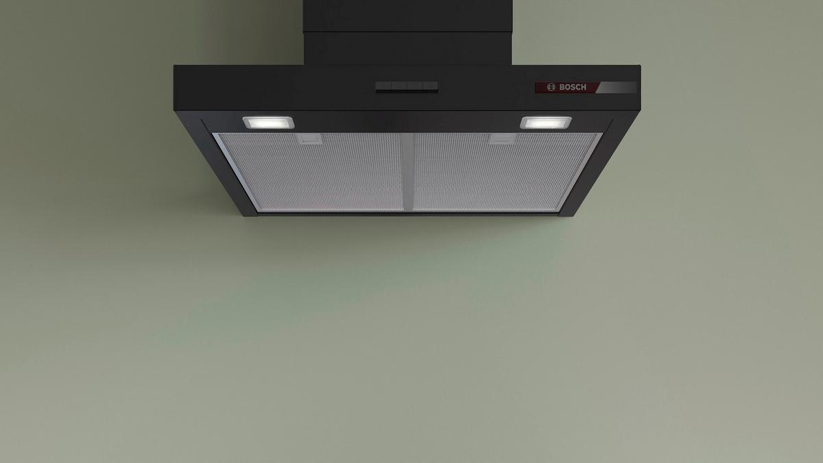 Dunstabzugshaube DWB65CC65 - Schwarz, MODERN, Metall (59,8/89,5/50cm) - Bosch